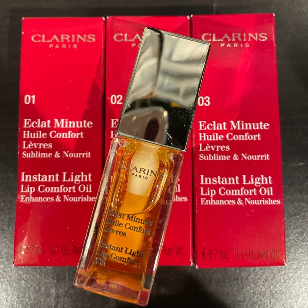 Clarins comforting lip oil